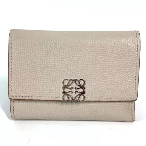 LOEWE Anagram Trifold Compact wallet